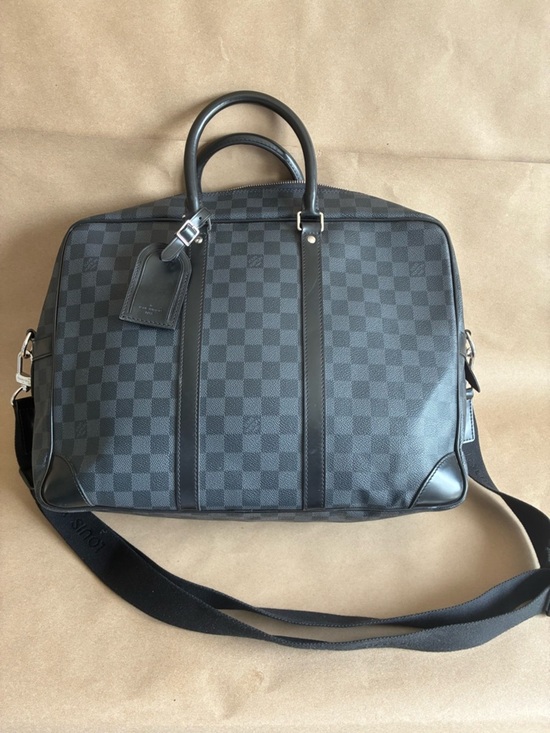 Louis Vuitton Other - Louis Vuitton Damier Graphite Canvas Porte Documents Voyage GM Travel Bag
